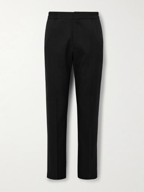 Paul Smith Slim-Fit Straight-Leg Wool Trousers Black