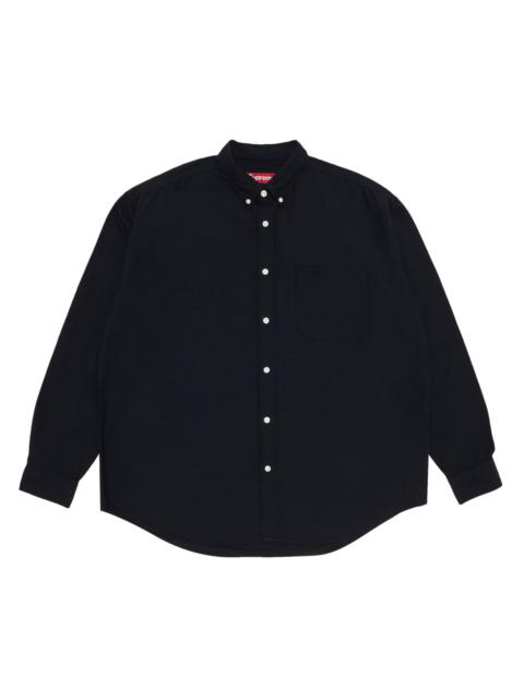 Supreme Loose Fit Oxford Shirt 'Black'