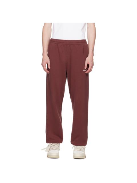 Off-White Burgundy Diag Lounge Pants