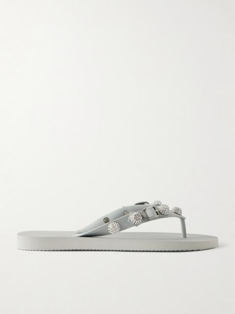 BALENCIAGA Cagole Studded Tpu Sandals