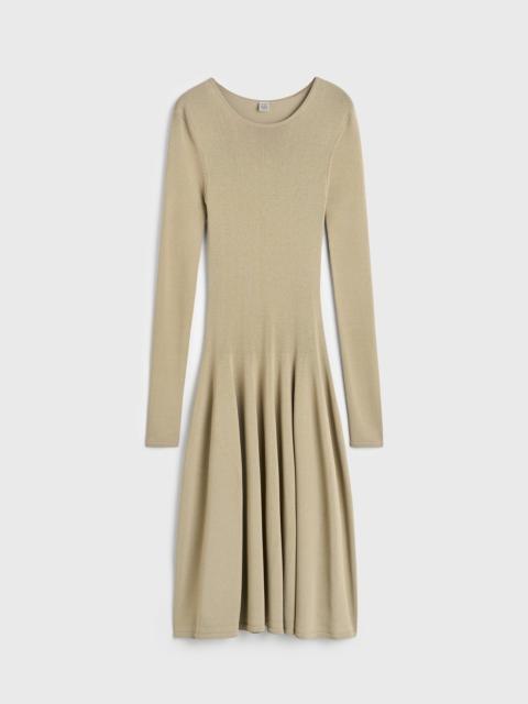 TOTEME Sculpted knit dress sage