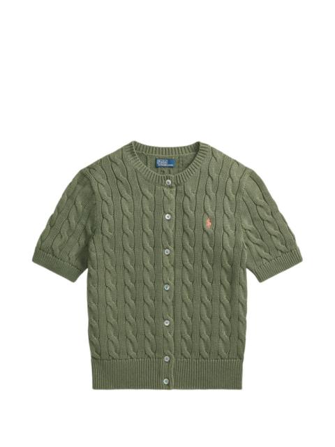 Polo Ralph Lauren cable-knit cotton cardigan