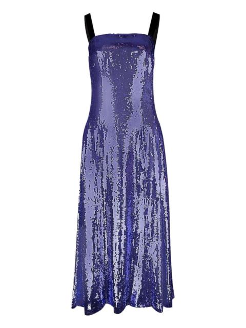 ADAM LIPPES Giovanna sequin-embellished midi dress