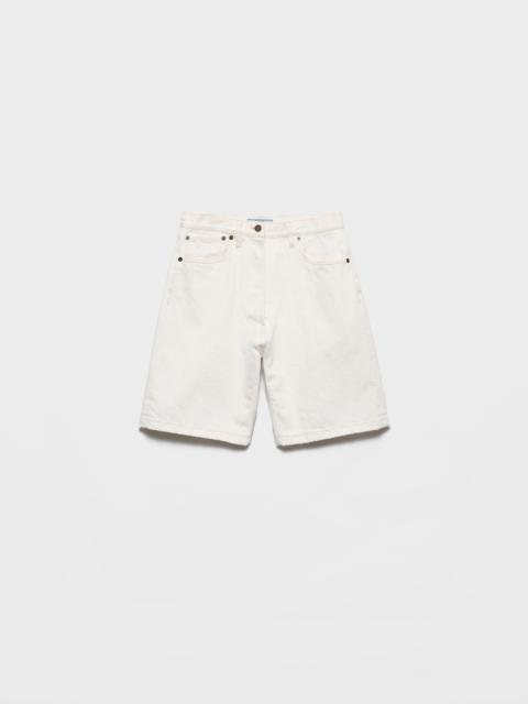 Prada Old denim Bermudas