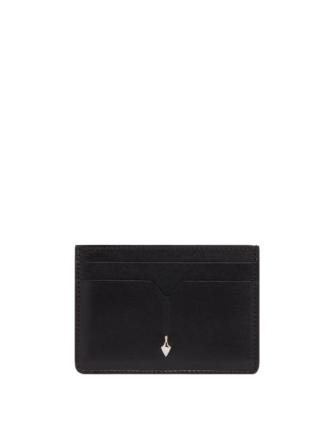 JACQUES MARIE MAGE Black Leather Card Holder