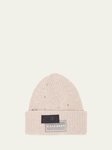 MM6 Maison Margiela Numeric Knit Beanie