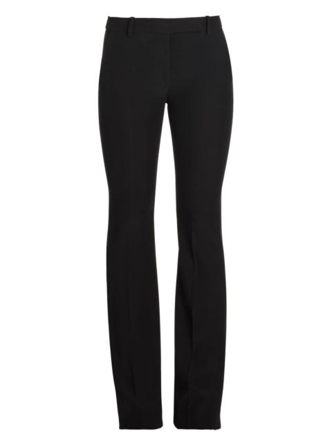 Alexander McQueen High-rise flared wool pants