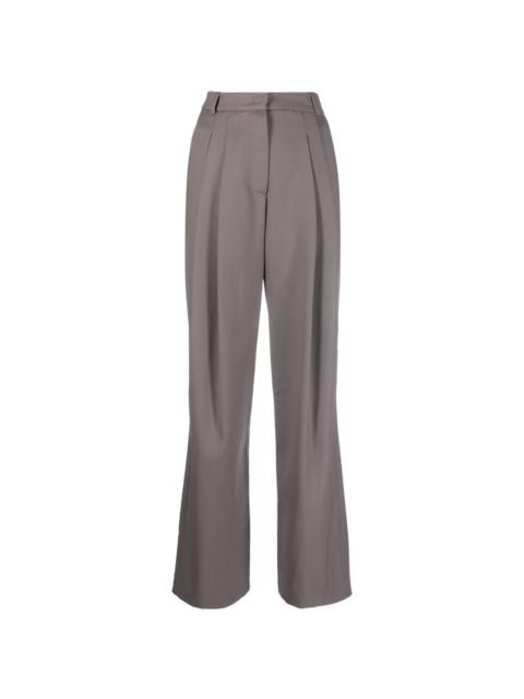 LOW CLASSIC pleated high-waist trousers