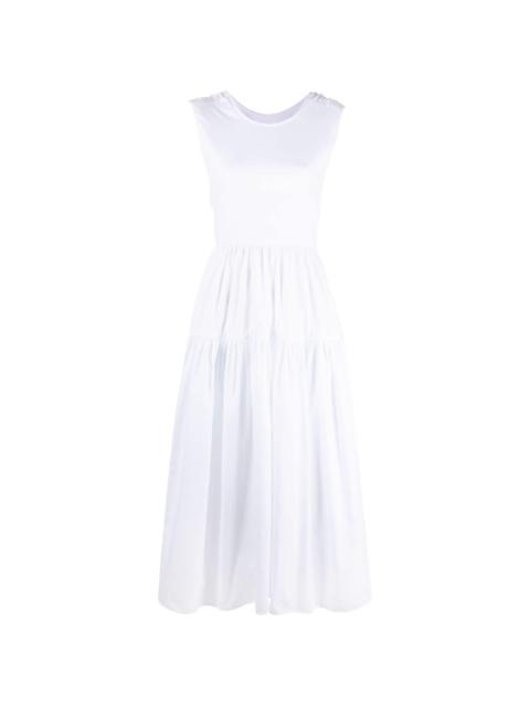 CECILIE BAHNSEN Ruth tiered open-back dress