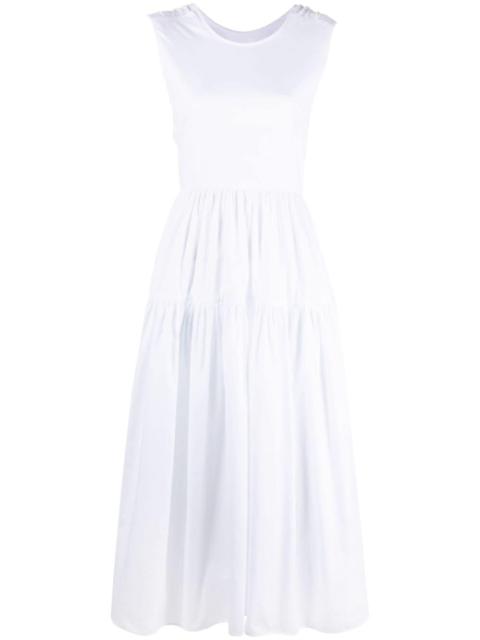 CECILIE BAHNSEN Ruth tiered open-back dress