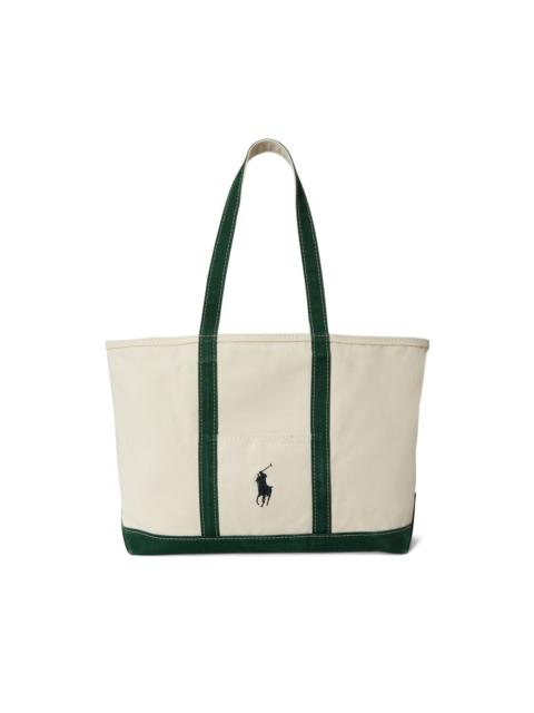 Polo Ralph Lauren Big Pony logo-embroidered tote bag