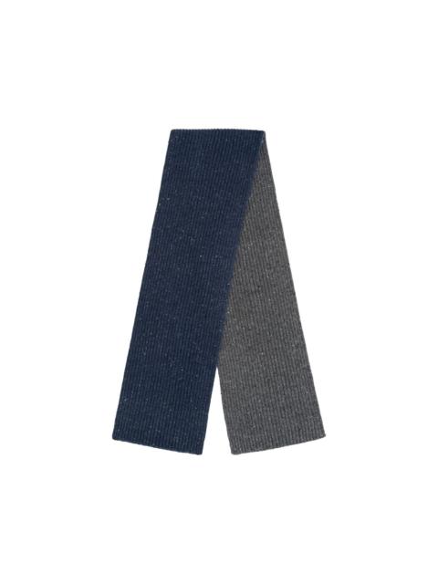 Gosha Rubchinskiy ribbed-knit flecked scarf