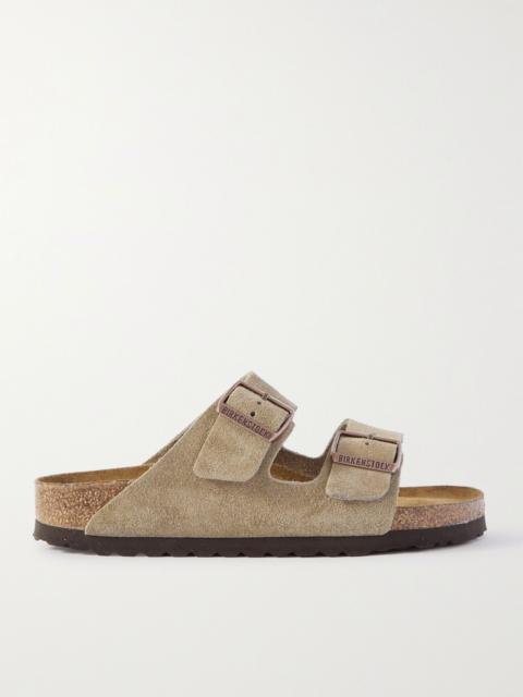 BIRKENSTOCK Arizona suede sandals Taupe
