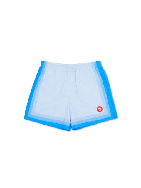 CASABLANCA Blue Gradient Swim Trunks