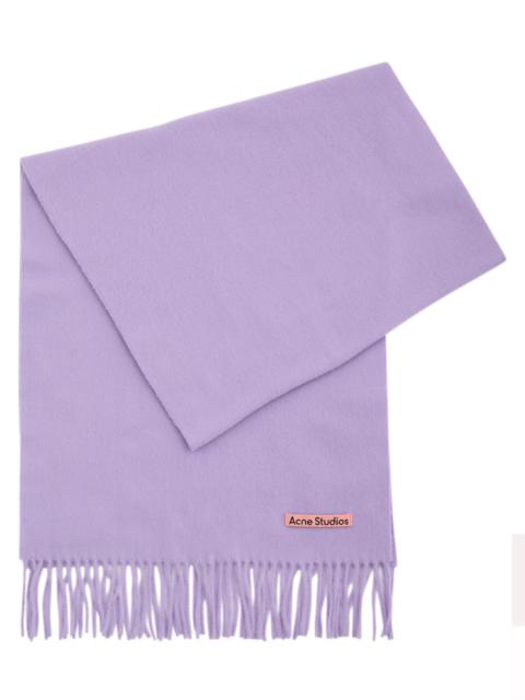 Acne Studios Acne Studios Canada Fringed Wool Scarf