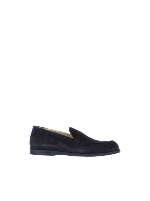 EMPORIO ARMANI embossed-logo loafers