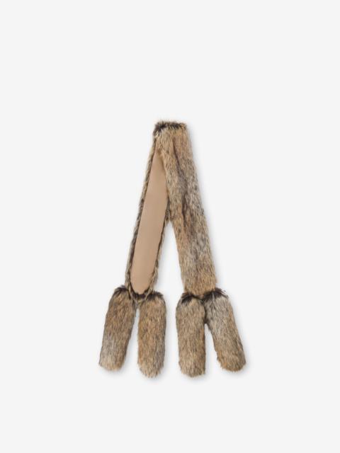 Moschino FURRY EFFECT SCARF