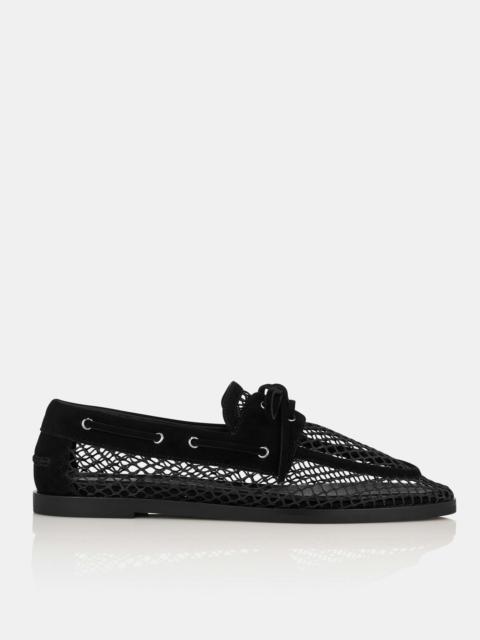 AQUAZZURA Seafarer Mesh Mocassin