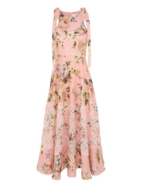 Zimmermann ACACIA BRODERIE MIDI DRESS