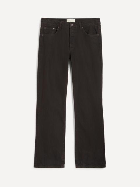 JEANERICA Arrow Straight-Leg Jeans in Brown Vein