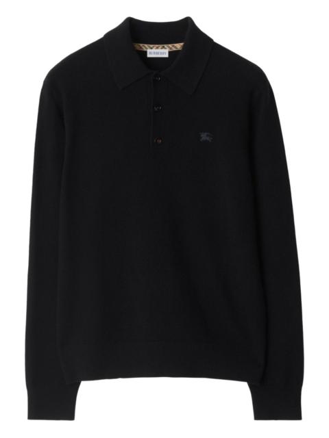 Burberry EKD-embroidered polo shirt