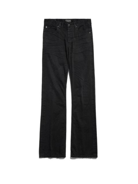 BALENCIAGA Low Waist Straight Pants in Black