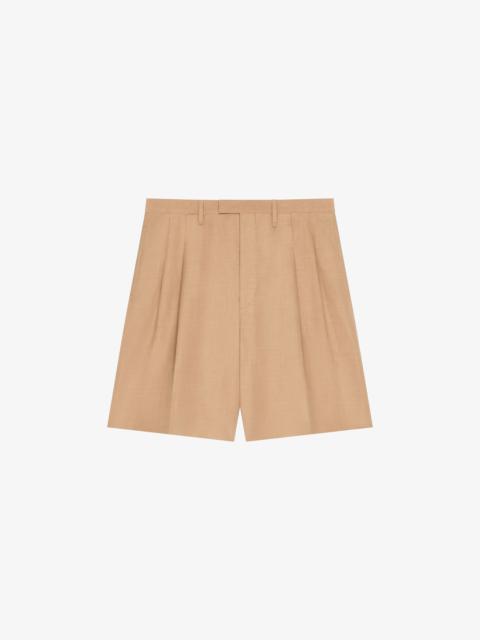 Givenchy BERMUDA SHORTS IN LINEN