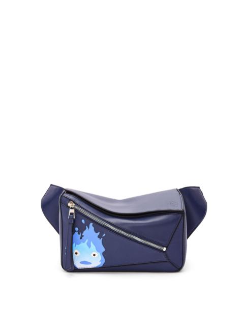 Loewe Calcifer small Puzzle bumbag in classic calfskin