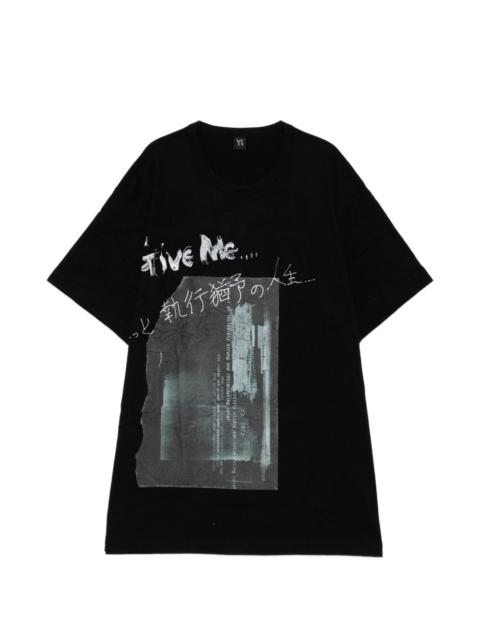 Y's print T-shirt