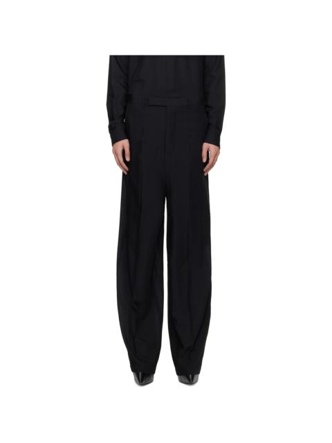 Rick Owens Black Temple Tailored Firbanks Trousers