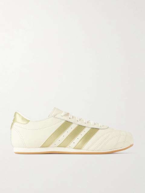 adidas Originals Taekwondo Metallic Striped Leather Sneakers