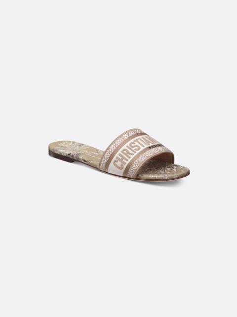 【アイコニックなスタイル♪】DIOR Dioriviera D-Lane スライド Dior D-Lane Slide | REVERSIBLE