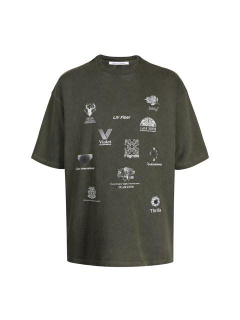 Children of the Discordance graphic-print cotton T-shirt
