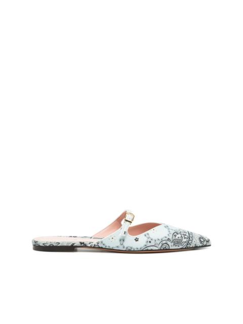 Zimmermann Aura paisley-print mules