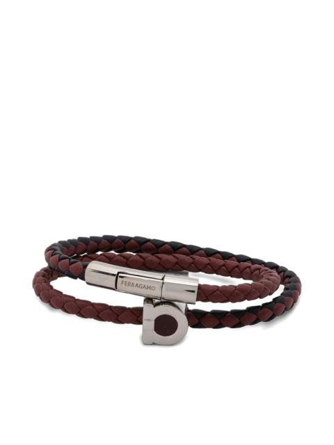 FERRAGAMO Ferragamo Braided Double-wrap Bracelet