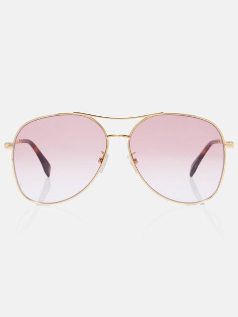 FENDI Fendigraphy aviator sunglasses
