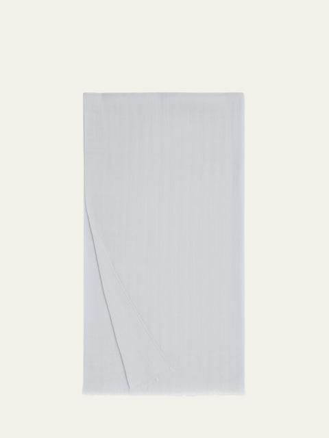 Loro Piana Jacquard Cashmere Maxi Stole