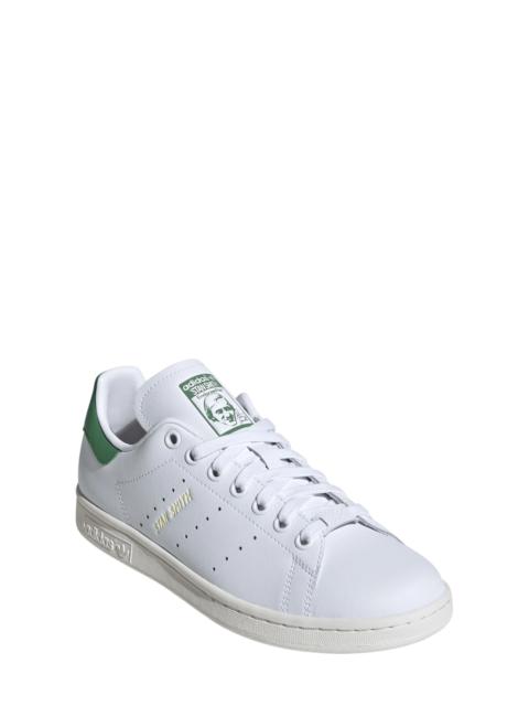 Primegreen Stan Smith Sneaker in White/Preloved Green/Yellow