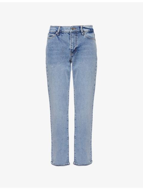 FRAME Jeans The Borrowed Dolly Light blue wash