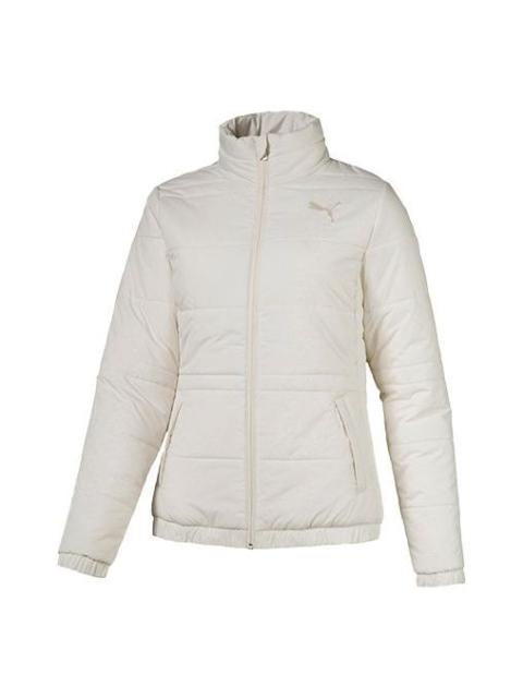(WMNS) Puma ESS Padded Winter Jacket 'White' 853641-11
