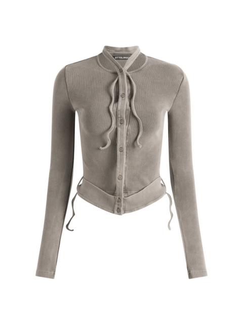 OTTOLINGER Ottolinger Double Closure Cardigan
