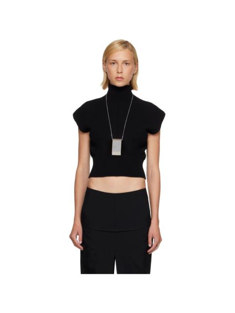 Rick Owens Black Tower SL Turtleneck