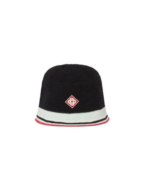 CASABLANCA Stripe Crochet Hat | Casablanca Paris