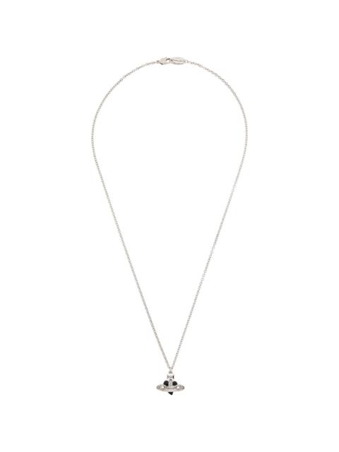Vivienne Westwood Man Diamante Heart Pendant Necklace