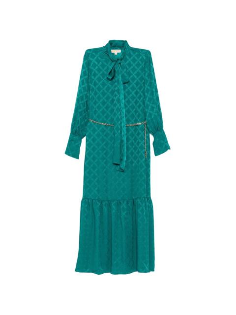 MICHAEL KORS monogram maxi dress