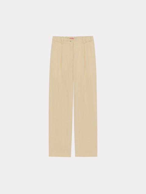 Tailored elasticated trousers
