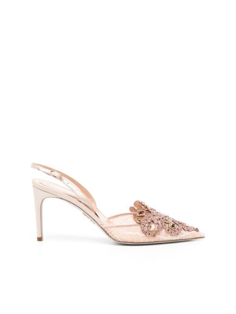 55mm Venezia leather pumps