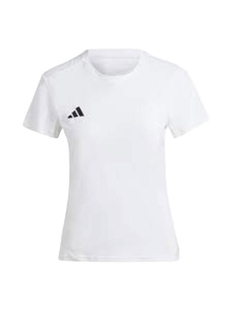 (WMNS) adidas Adizero Essentials Running T-Shirt 'White' IN1173