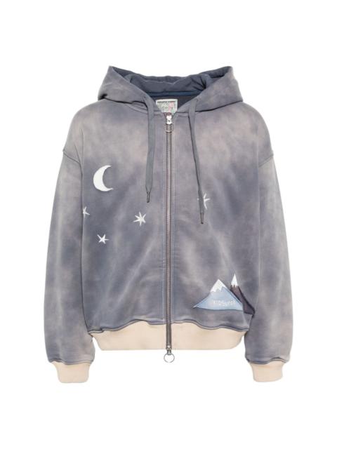 KidSuper Moon zip-up hoodie