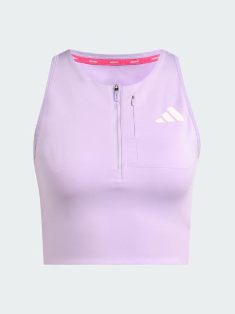 adidas Adizero Running Gel Pocket Crop Top